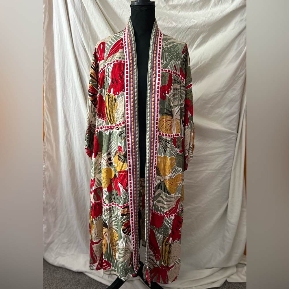 Cato women’s butterfly kimono